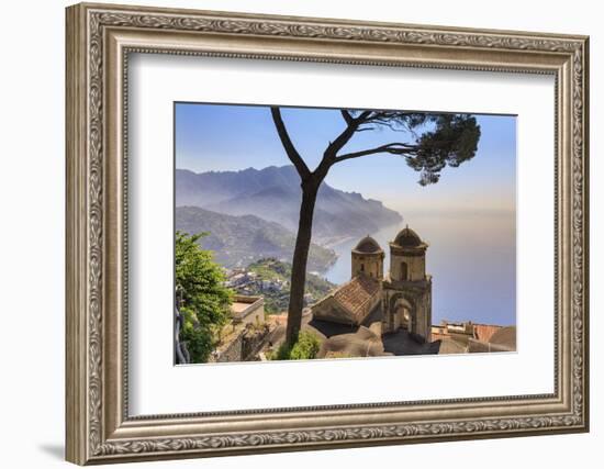 Italy, Amalfi Coast, Ravello, Villa Rufolo-Francesco Iacobelli-Framed Photographic Print
