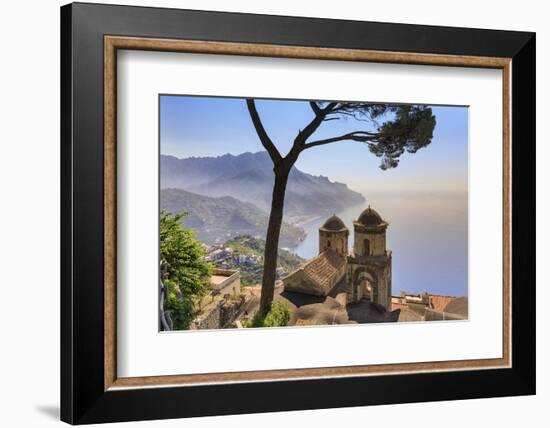 Italy, Amalfi Coast, Ravello, Villa Rufolo-Francesco Iacobelli-Framed Photographic Print