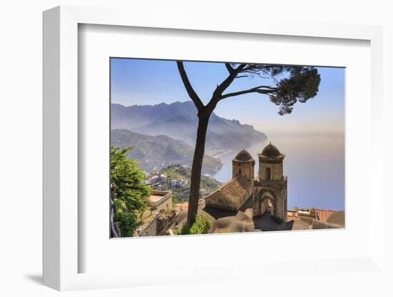 Italy, Amalfi Coast, Ravello, Villa Rufolo-Francesco Iacobelli-Framed Photographic Print