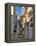 Italy, Apulia, Foggia, Vieste. A picturesque alley in Vieste old town.-Julie Eggers-Framed Premier Image Canvas