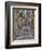 Italy, Apulia, Foggia, Vieste. A picturesque alley in Vieste old town.-Julie Eggers-Framed Photographic Print