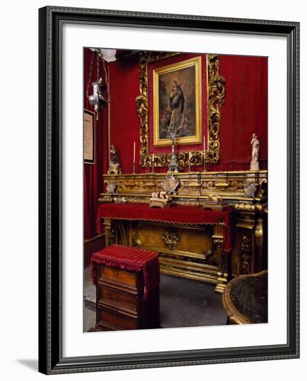 Italy, Apulia, Gravina in Puglia, Pomarici Santomasi Foundation, Family Chapel-null-Framed Giclee Print