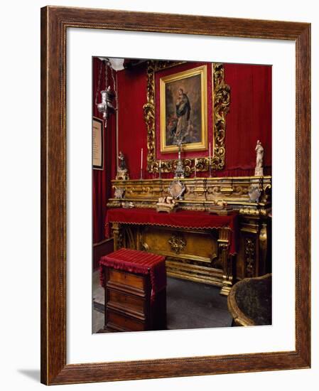 Italy, Apulia, Gravina in Puglia, Pomarici Santomasi Foundation, Family Chapel-null-Framed Giclee Print