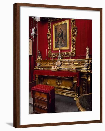 Italy, Apulia, Gravina in Puglia, Pomarici Santomasi Foundation, Family Chapel-null-Framed Giclee Print