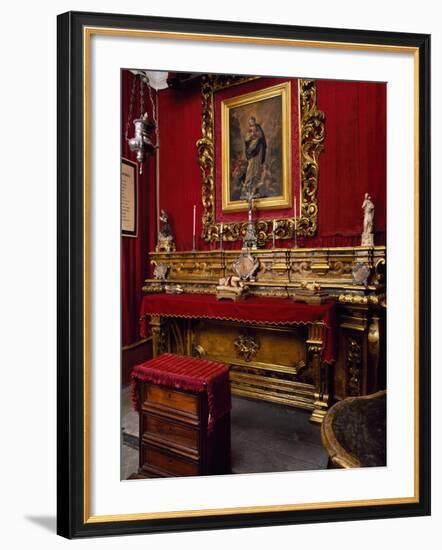 Italy, Apulia, Gravina in Puglia, Pomarici Santomasi Foundation, Family Chapel-null-Framed Giclee Print