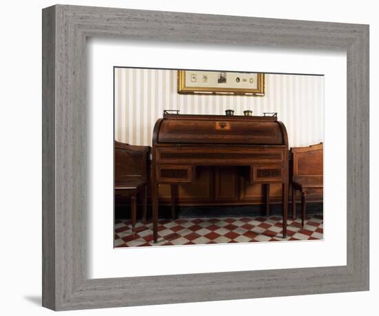 Italy, Apulia, Gravina in Puglia, Pomarici Santomasi Foundation, Secretaire-null-Framed Giclee Print