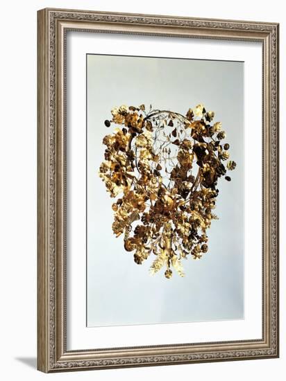 Italy, Basilicata, Armento, Golden Crown-null-Framed Giclee Print