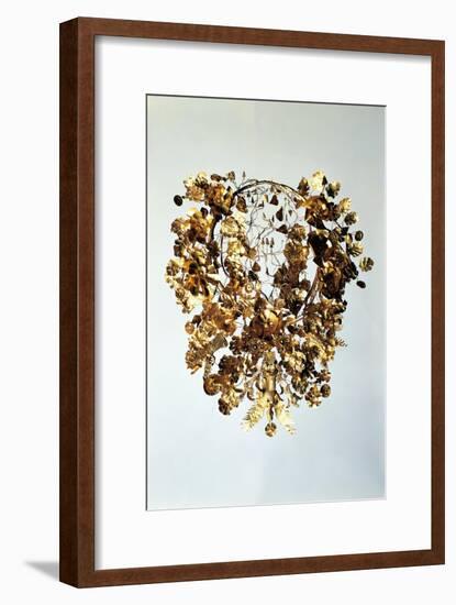 Italy, Basilicata, Armento, Golden Crown-null-Framed Giclee Print