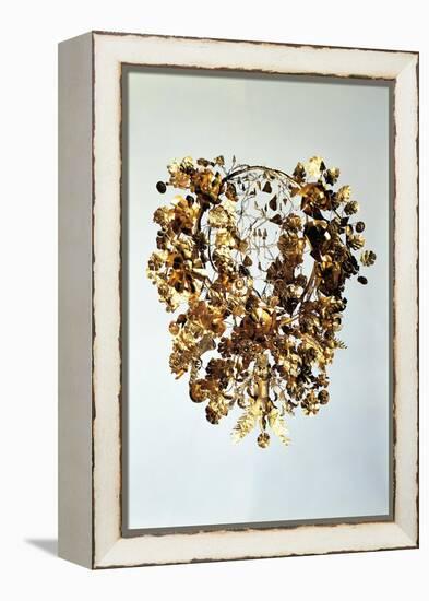 Italy, Basilicata, Armento, Golden Crown-null-Framed Premier Image Canvas