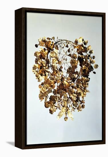 Italy, Basilicata, Armento, Golden Crown-null-Framed Premier Image Canvas