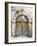Italy, Basilicata, Matera. Old ornate wooden door in the old town of Matera.-Julie Eggers-Framed Photographic Print