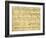 Italy, Bologna, Autograph Page for Opera Il Barbiere Di Siviglia, Ossia L'Inutile Precauzione-null-Framed Giclee Print