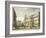 Italy, Bologna, Neptune Square and Town Hall-Placido Caloiro and Francesco Oliva-Framed Giclee Print