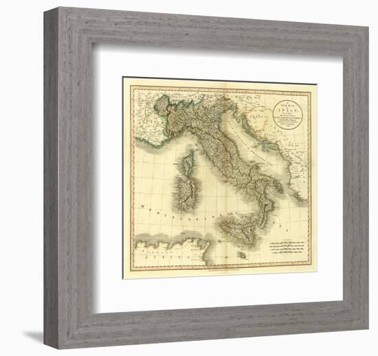 Italy, c.1799-John Cary-Framed Art Print