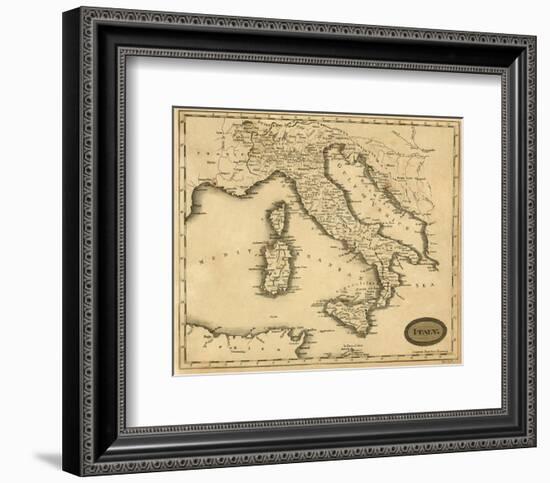 Italy, c.1812-Aaron Arrowsmith-Framed Art Print