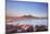 Italy, Campania, Naples. Elevated View of the City with Mount Vesuvius in the Background.-Ken Scicluna-Mounted Photographic Print