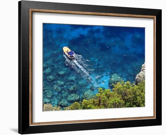 Italy, Campania, Napoli District, Capri-Francesco Iacobelli-Framed Photographic Print