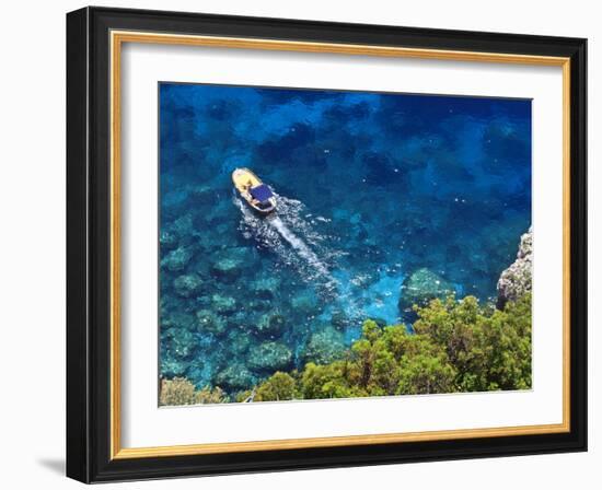 Italy, Campania, Napoli District, Capri-Francesco Iacobelli-Framed Photographic Print