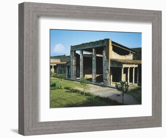 Italy, Campania, Oplonti, Archaeological Area of Torre Annunziata, Roman Villa Poppaea BC-null-Framed Giclee Print