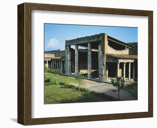 Italy, Campania, Oplonti, Archaeological Area of Torre Annunziata, Roman Villa Poppaea BC-null-Framed Giclee Print