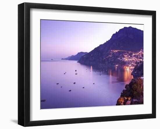 Italy, Campania, Salerno District, Peninsula of Sorrento, Positano-Francesco Iacobelli-Framed Photographic Print