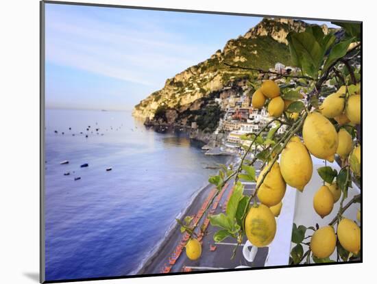 Italy, Campania, Salerno District, Peninsula of Sorrento, Positano-Francesco Iacobelli-Mounted Photographic Print