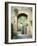 Italy, Chianti, Monteriggioni. Looking out an arched entrance into the walled town.-Julie Eggers-Framed Photographic Print