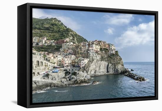 Italy, Cinque Terre, Manarola-Rob Tilley-Framed Premier Image Canvas