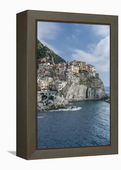 Italy, Cinque Terre, Manarola-Rob Tilley-Framed Premier Image Canvas