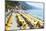 Italy Cinque Terre Monterosso - Sunbathers on the Beach-null-Mounted Photographic Print