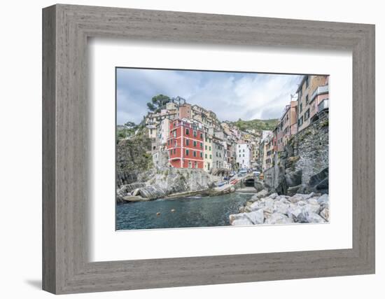 Italy, Cinque Terre, Riomaggiore-Rob Tilley-Framed Photographic Print