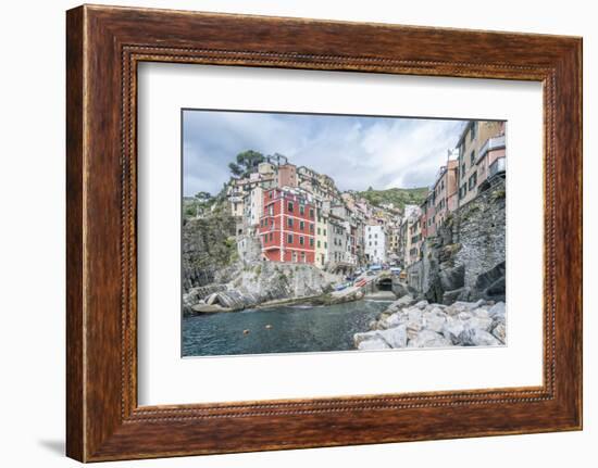 Italy, Cinque Terre, Riomaggiore-Rob Tilley-Framed Photographic Print