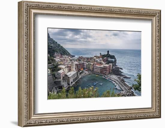 Italy, Cinque Terre, Vernazza-Rob Tilley-Framed Photographic Print