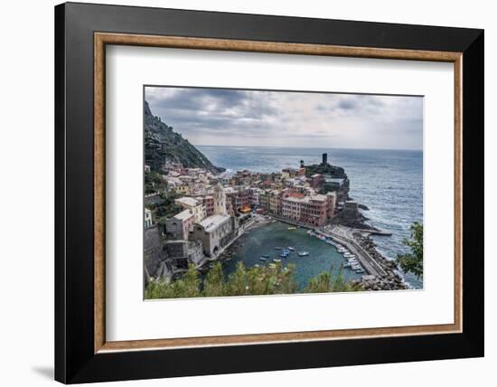 Italy, Cinque Terre, Vernazza-Rob Tilley-Framed Photographic Print