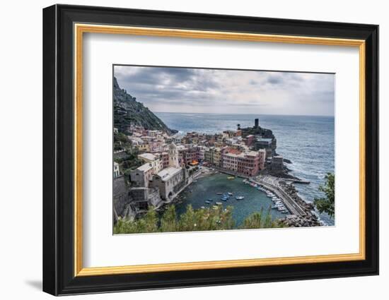 Italy, Cinque Terre, Vernazza-Rob Tilley-Framed Photographic Print