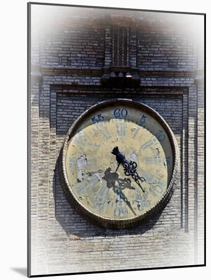 Italy Clock 2-Chris Bliss-Mounted Photographic Print