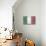 Italy Country Flag - Barnwood Painting-Lantern Press-Art Print displayed on a wall