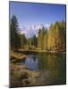 Italy, Dolomites, Cortina D'Ampezzo, Mountain Lake-Thonig-Mounted Photographic Print