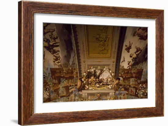 Italy, Ducal Palace, Sassuolo, Emilia-Romagna, Bacchus Galleryed Ceiling-null-Framed Giclee Print