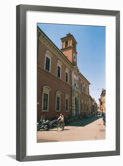 Italy - Emilia-Romagna Region-Ferrara, Library Building on Via Delle Scienze-null-Framed Giclee Print