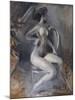 Italy, Ferrara, Dynamic Nude, 1910-null-Mounted Giclee Print