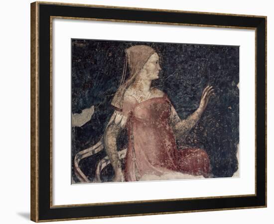 Italy, Ferrara, House of Minerbi, Room of Allegories, Inconstancy, from Cycle of Vices and Virtues-null-Framed Giclee Print