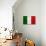 Italy Flag Design with Wood Patterning - Flags of the World Series-Philippe Hugonnard-Art Print displayed on a wall