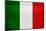 Italy Flag Design with Wood Patterning - Flags of the World Series-Philippe Hugonnard-Mounted Art Print