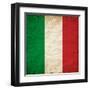 Italy Flag-Wonderful Dream-Framed Art Print