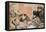 Italy, Florence, Basilica of Holy Cross, Bardi Chapel, Death of St Francis-Giotto di Bondone-Framed Premier Image Canvas