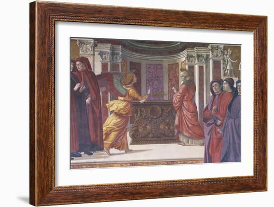 Italy, Florence, Santa Maria Novella, Main Chapel or Tornabuoni Chapel-Domenico Ghirlandaio-Framed Giclee Print