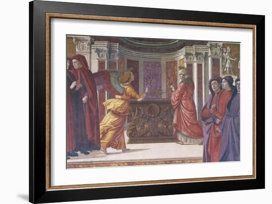 Italy, Florence, Santa Maria Novella, Main Chapel or Tornabuoni Chapel-Domenico Ghirlandaio-Framed Giclee Print