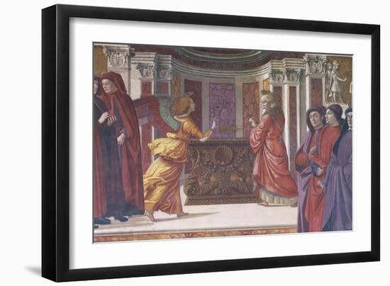 Italy, Florence, Santa Maria Novella, Main Chapel or Tornabuoni Chapel-Domenico Ghirlandaio-Framed Giclee Print