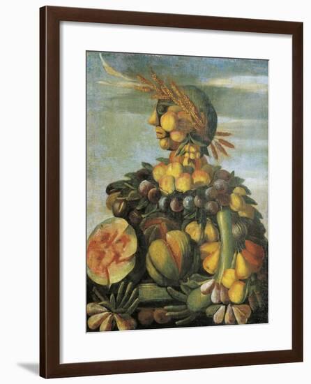 Italy, Florence, the Summer, Fruit-null-Framed Giclee Print